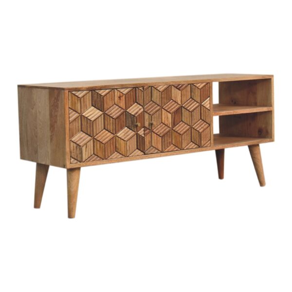 miavon Cubana TV Stand – Modern Media Console with Storage - Image 3