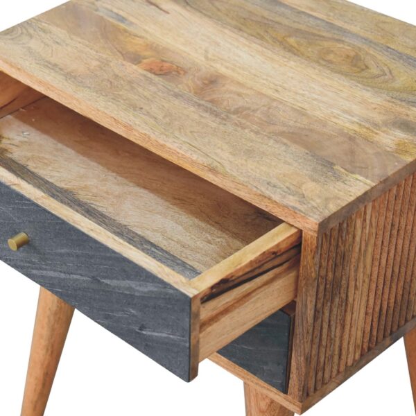 miavon Slade Bedside Table – Compact 2-Drawer Nightstand - Image 6