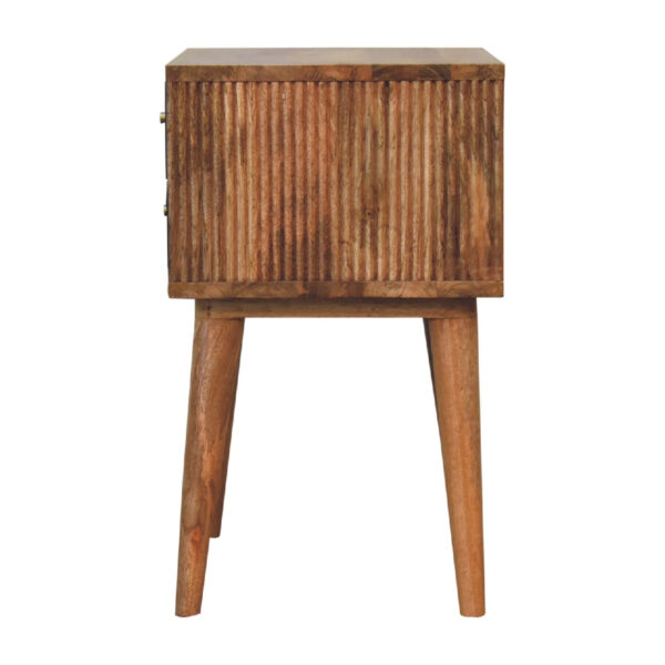 miavon Slade Bedside Table – Compact 2-Drawer Nightstand - Image 8