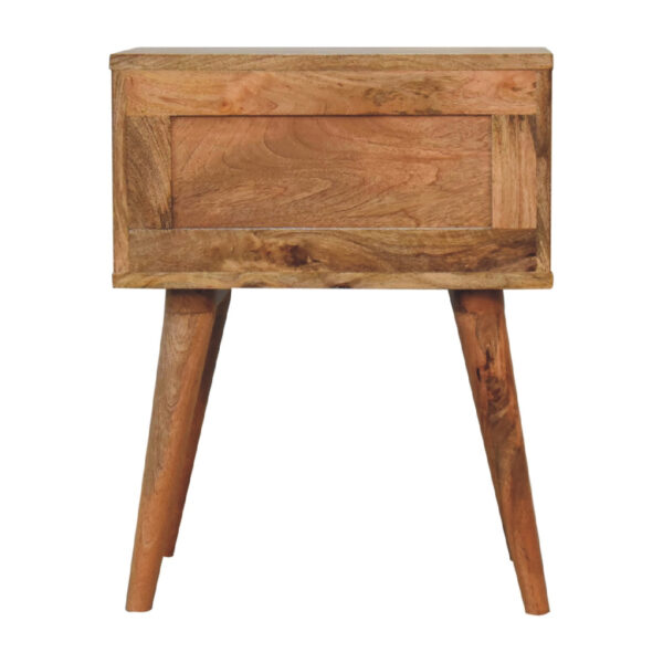 miavon Slade Bedside Table – Compact 2-Drawer Nightstand - Image 9