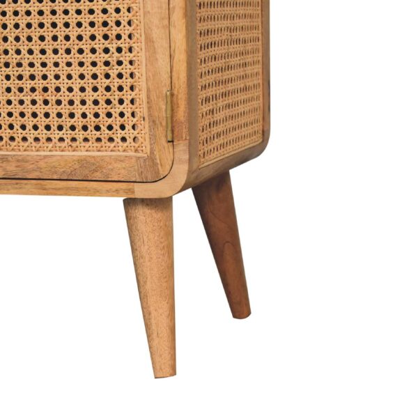 miavon Larrisa Woven TV Stand – Stylish Media Console with Storage - Image 7