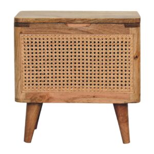 miavon Woven Storage Stool with Lid – Multifunctional Seat & Organizer