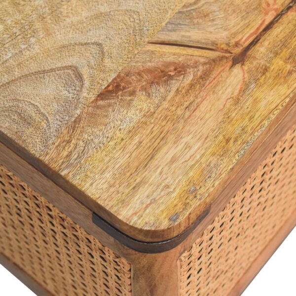 miavon Woven Storage Stool with Lid – Multifunctional Seat & Organizer - Image 5