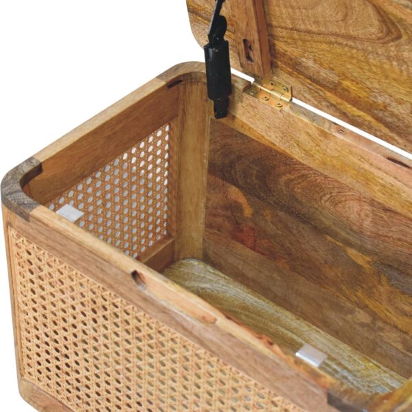 miavon Woven Storage Stool with Lid – Multifunctional Seat & Organizer - Image 7