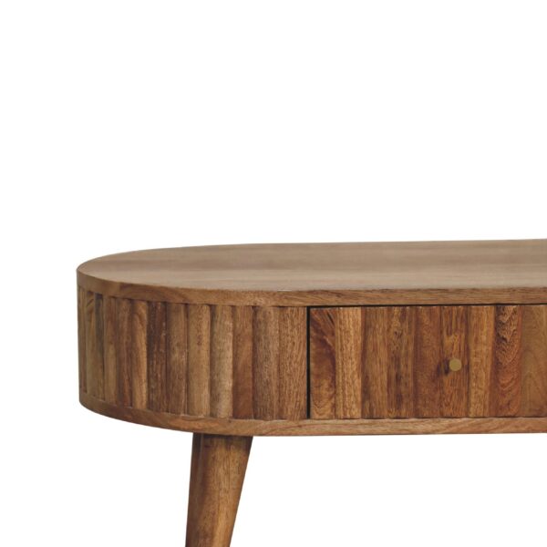miavon Stripe Coffee Table – Modern Minimalist Wood Design - Image 4
