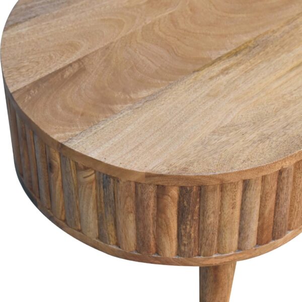 miavon Stripe Coffee Table – Modern Minimalist Wood Design - Image 5