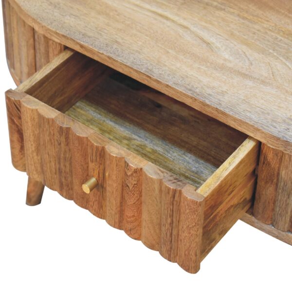 miavon Stripe Coffee Table – Modern Minimalist Wood Design - Image 6