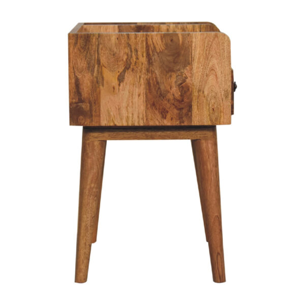 miavon Oak-Inspired Bedside Table – Modern Rustic Nightstand - Image 8