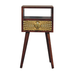 miavon Eden Mini Bedside Table – Compact Nightstand with Storage