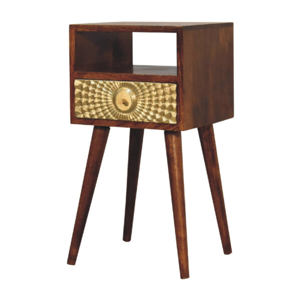 miavon Eden Mini Bedside Table – Compact Nightstand with Storage - Image 3