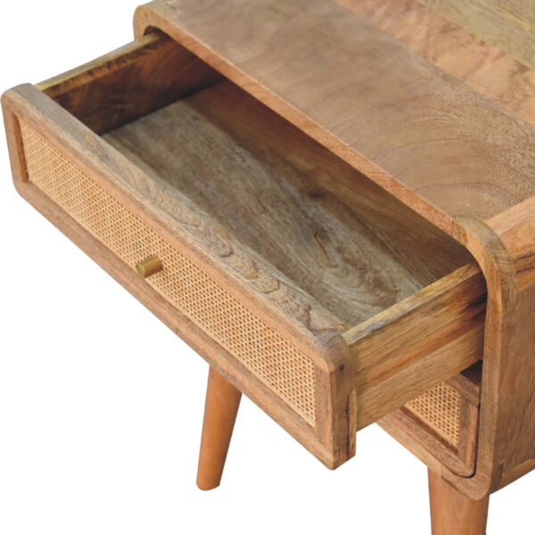 miavon Woven 2-Drawer Bedside Table – Stylish Storage Nightstand - Image 6