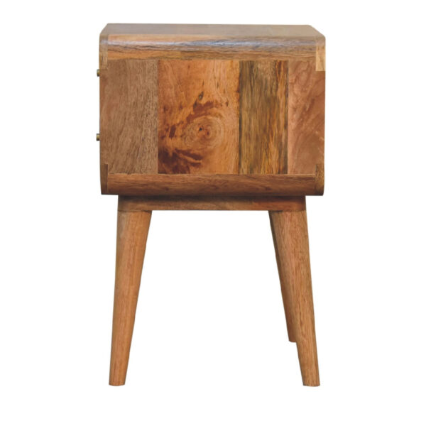 miavon Woven 2-Drawer Bedside Table – Stylish Storage Nightstand - Image 8